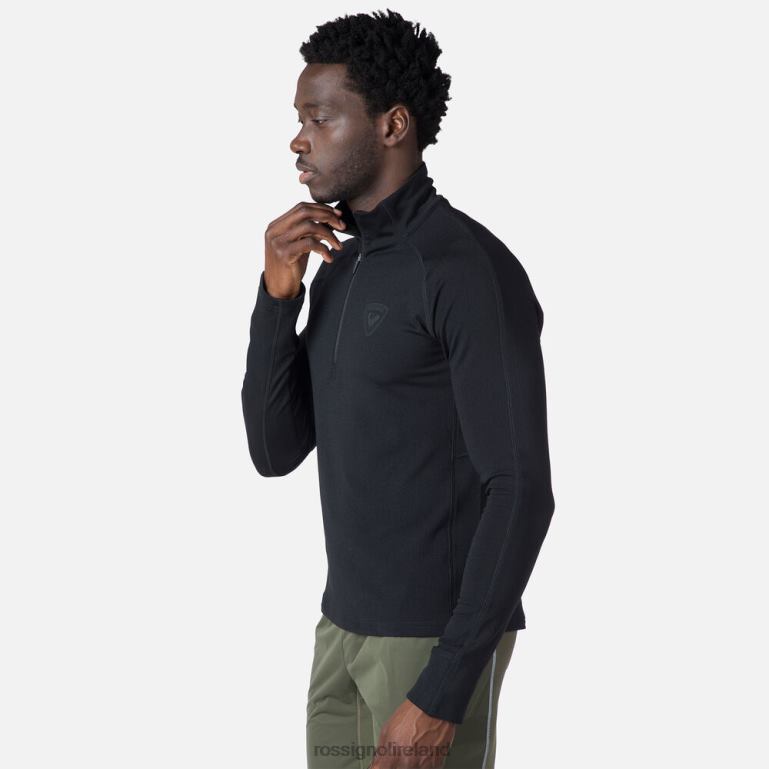 Rossignol Tops Men Skpr Half-Zip Midlayer Black 62R6R576