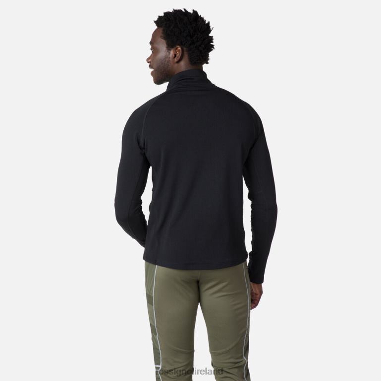 Rossignol Tops Men Skpr Half-Zip Midlayer Black 62R6R576