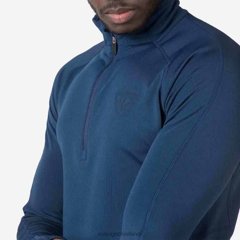 Rossignol Tops Men Skpr Half-Zip Midlayer Darknavy 62R6R585