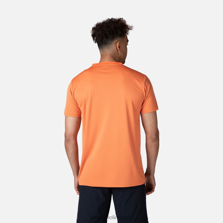 Rossignol Tops Men Active Tee Flameorange 62R6R511
