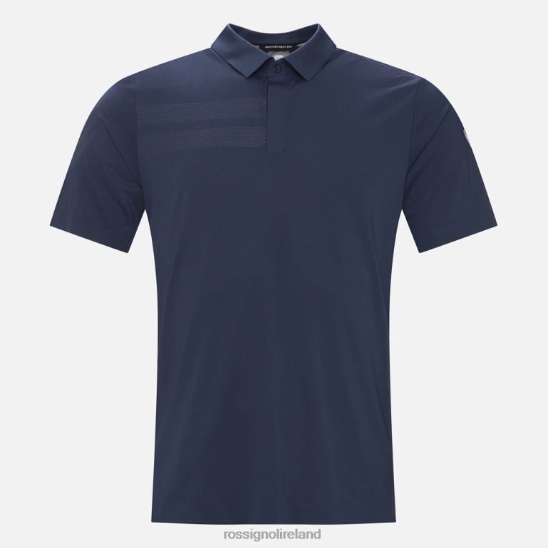 Rossignol Tops Men Lightweight Breathable Polo Shirt Darknavy 62R6R8