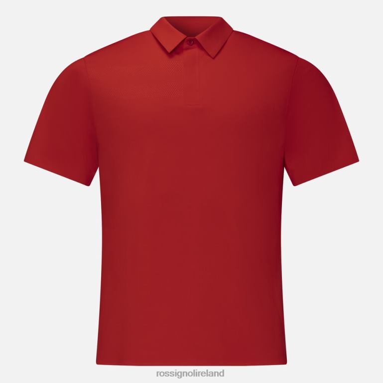 Rossignol Tops Men Lightweight Breathable Polo Shirt Sportsred 62R6R110