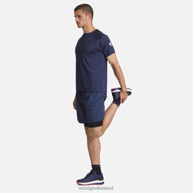 Rossignol Tops Men Lightweight Breathable Tee Darknavy 62R6R140