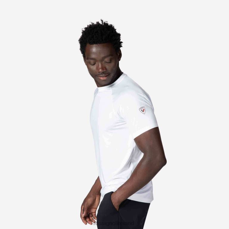 Rossignol Tops Men Lightweight Breathable Tee White 62R6R56