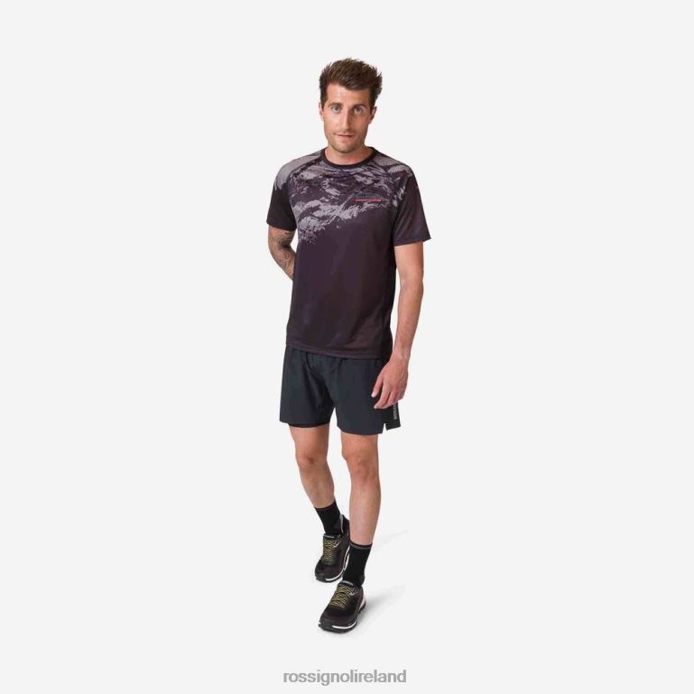 Rossignol Tops Men Lightweight Tee Black 62R6R9