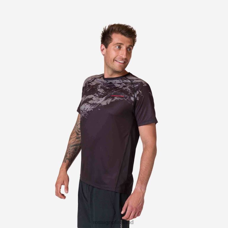Rossignol Tops Men Lightweight Tee Black 62R6R9