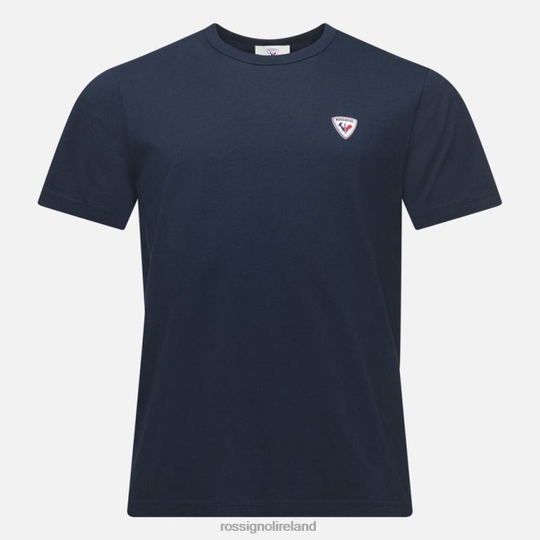 Rossignol Tops Men Logo Plain Tee Darknavy 62R6R34