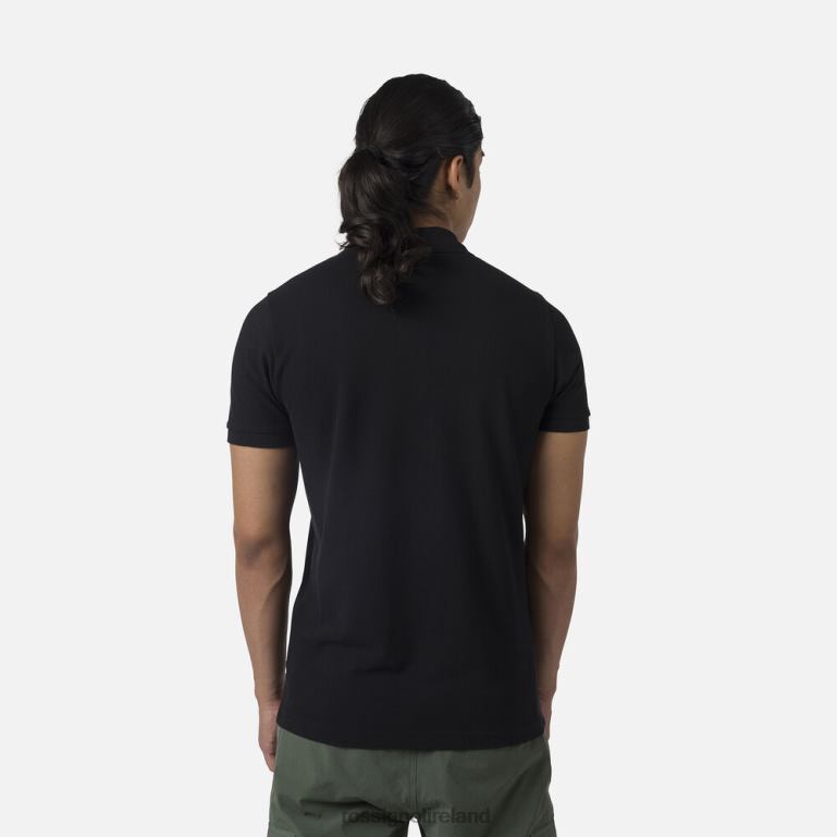 Rossignol Tops Men Logo Polo Black 62R6R303