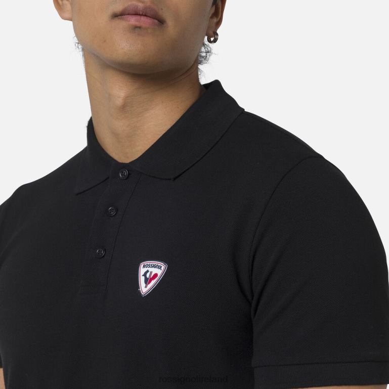 Rossignol Tops Men Logo Polo Black 62R6R303