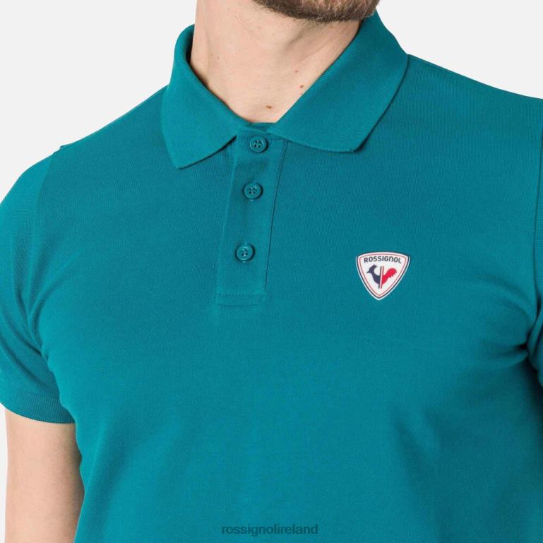 Rossignol Tops Men Logo Polo Darkemerald 62R6R33