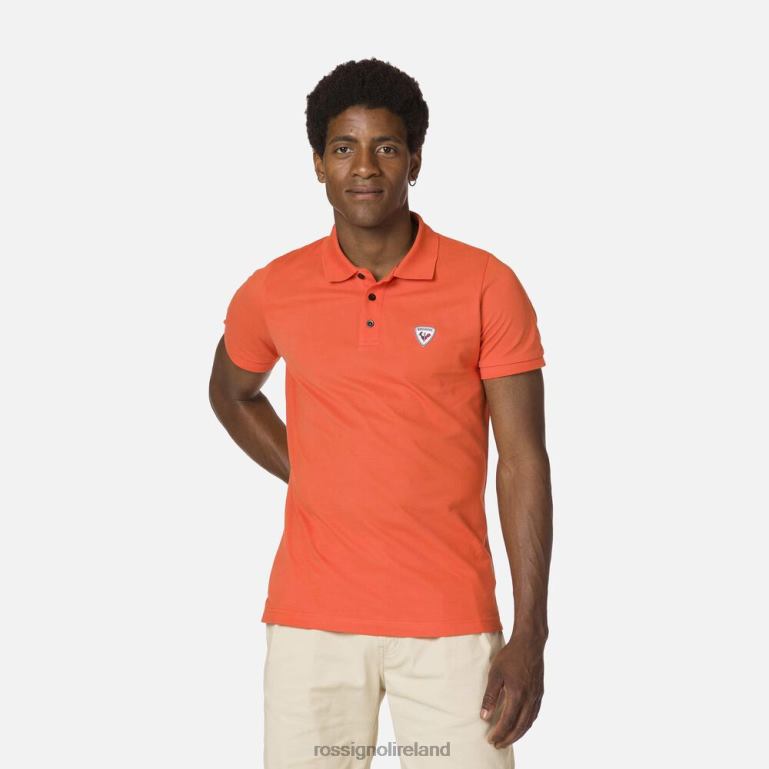Rossignol Tops Men Logo Polo Flameorange 62R6R25