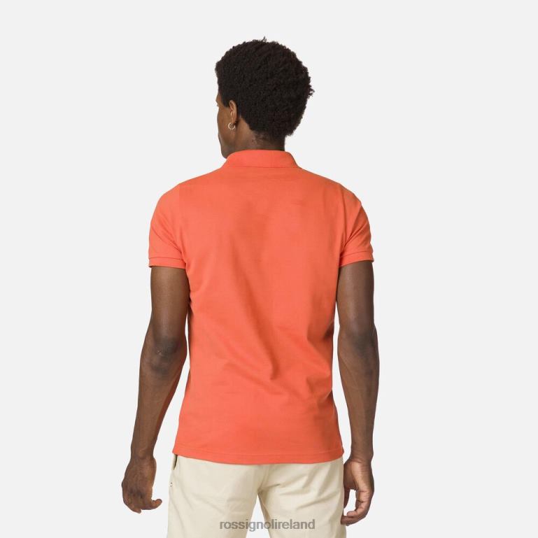 Rossignol Tops Men Logo Polo Flameorange 62R6R25