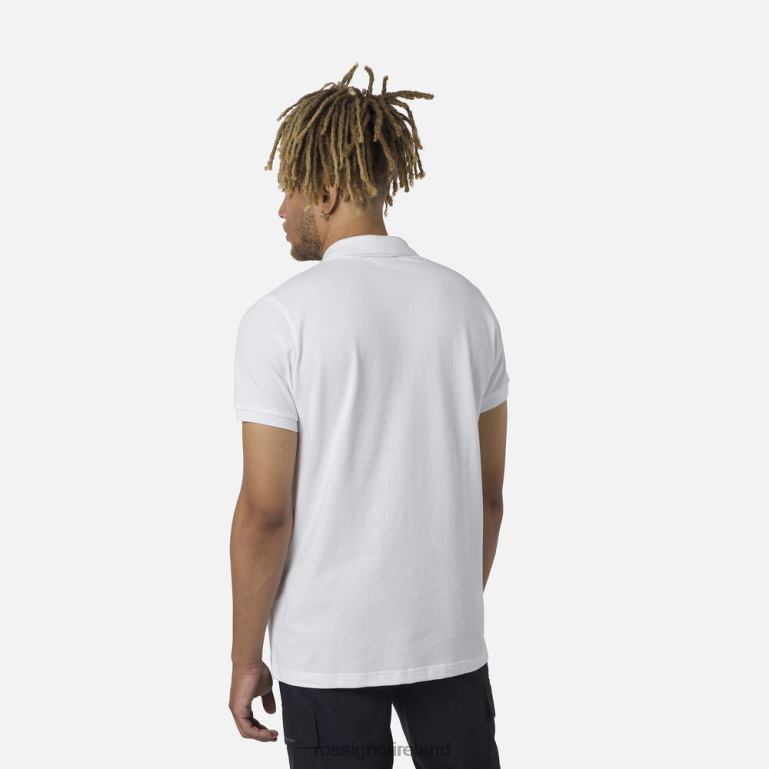 Rossignol Tops Men Logo Polo White 62R6R20