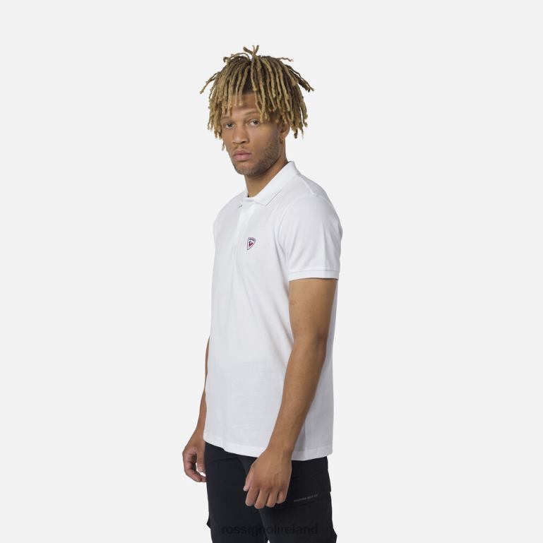 Rossignol Tops Men Logo Polo White 62R6R20
