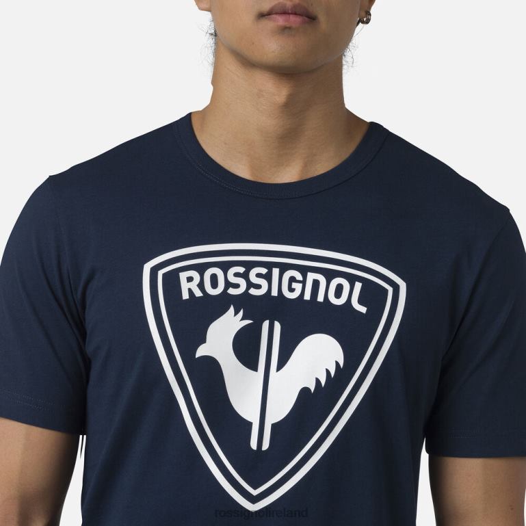 Rossignol Tops Men Logo Tee Darknavy 62R6R291