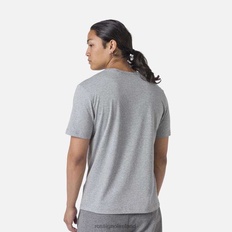 Rossignol Tops Men Logo Tee Heathergrey 62R6R83