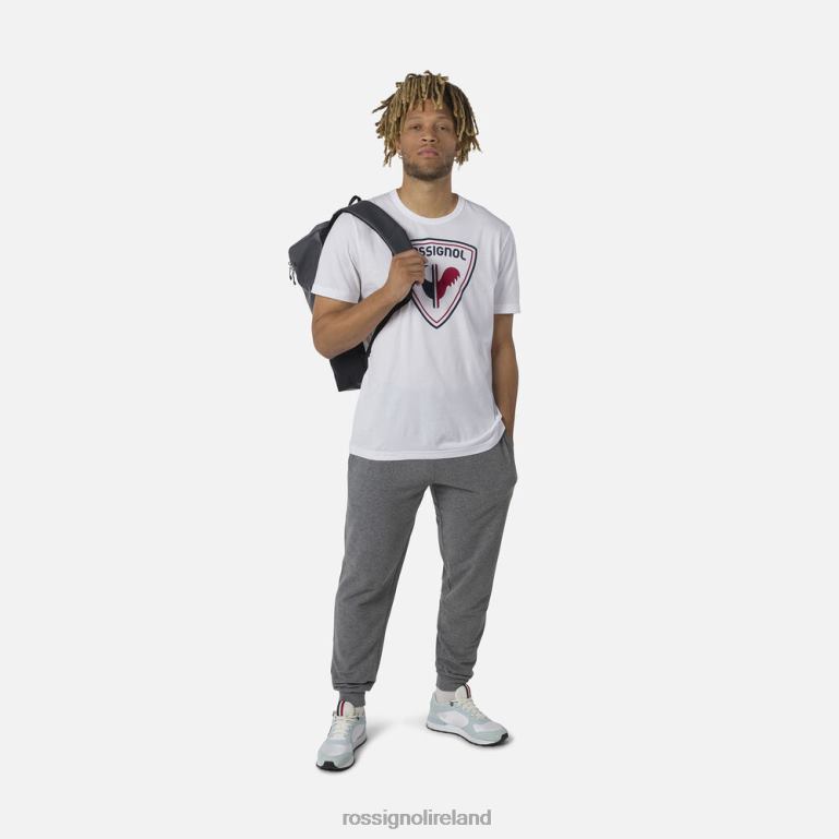 Rossignol Tops Men Logo Tee White 62R6R17