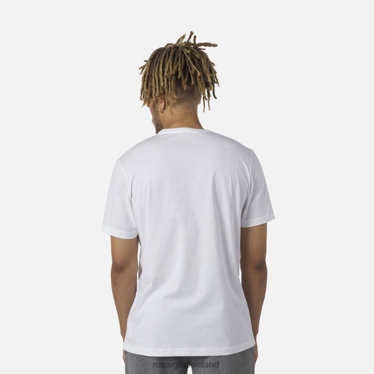 Rossignol Tops Men Logo Tee White 62R6R17