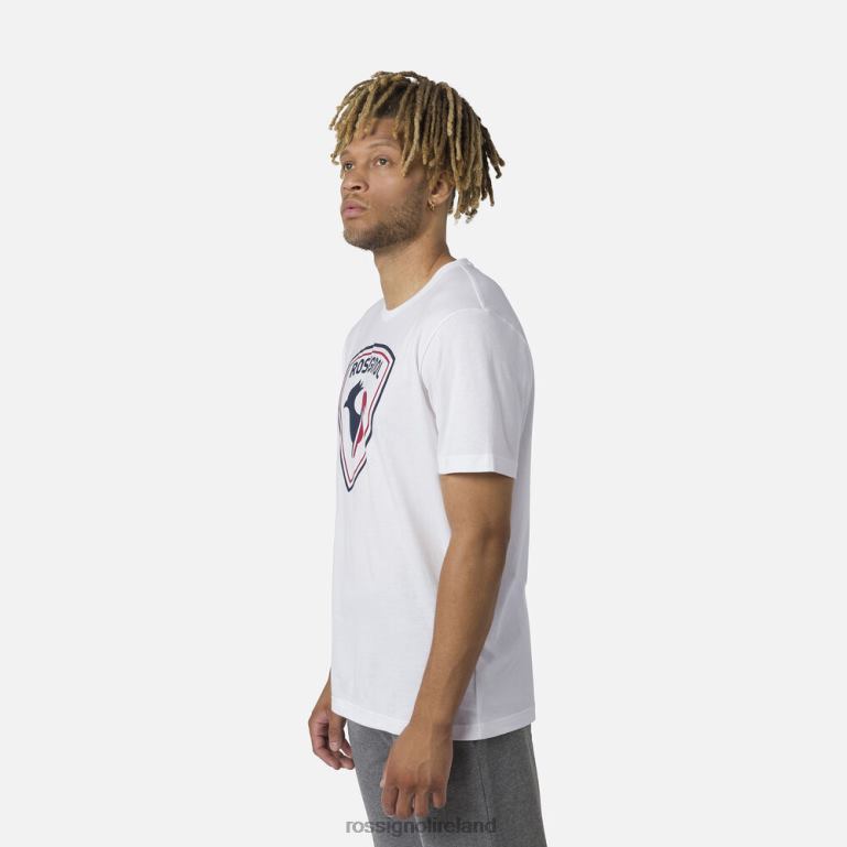 Rossignol Tops Men Logo Tee White 62R6R17