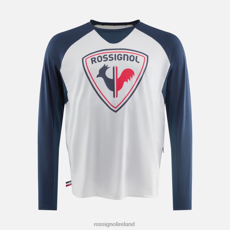 Rossignol Tops Men Long Sleeve Jersey Classic Fit Bbr 62R6R95
