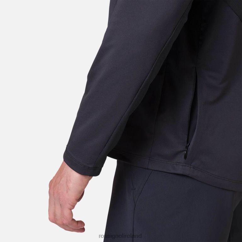 Rossignol Tops Men Long Sleeve Jersey Classic Fit Black 62R6R370