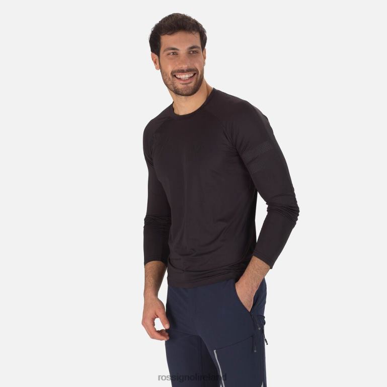 Rossignol Tops Men Skpr Long Sleeve Tee Black 62R6R310