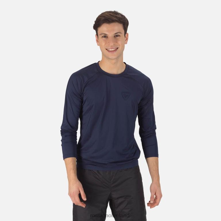 Rossignol Tops Men Skpr Long Sleeve Tee Dark Navy 62R6R334
