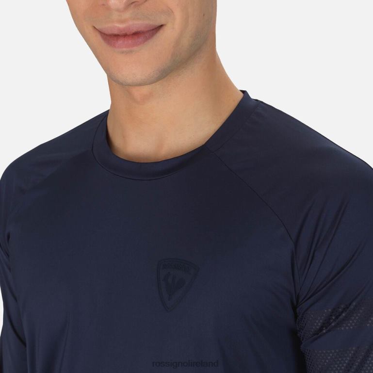 Rossignol Tops Men Skpr Long Sleeve Tee Dark Navy 62R6R334