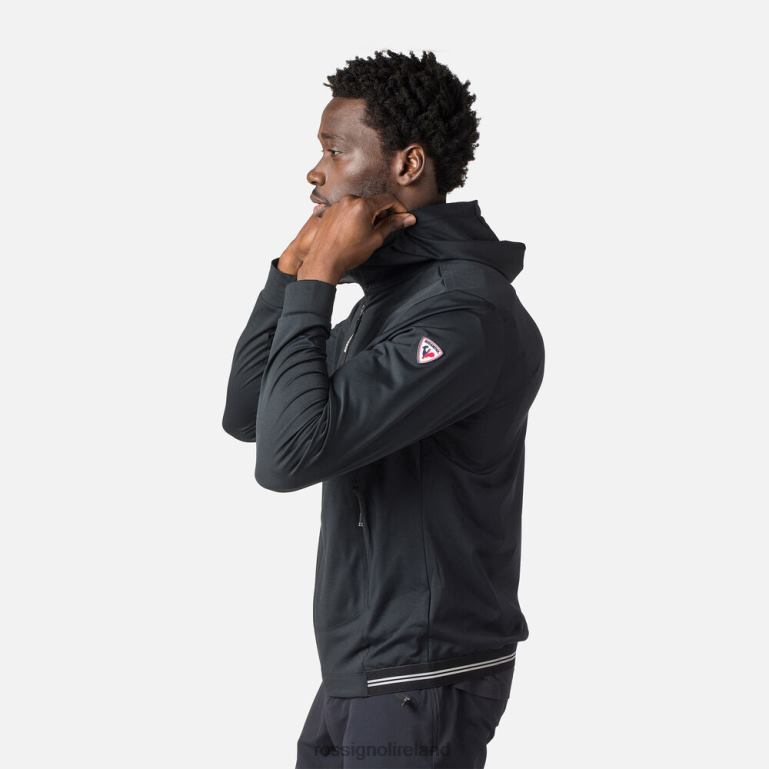 Rossignol Tops Men Eco Full-Zip Hoodie Black 62R6R483