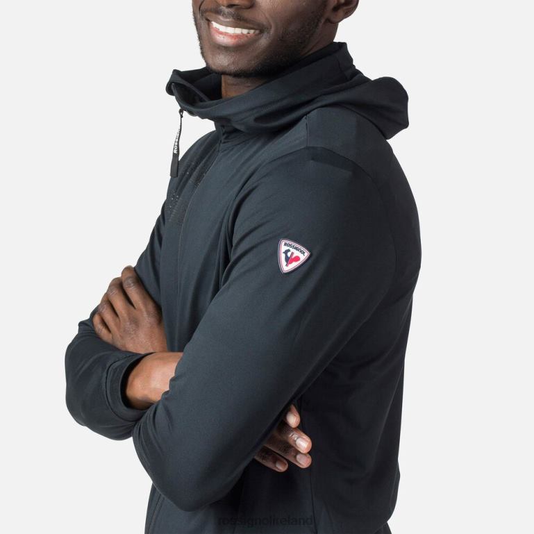 Rossignol Tops Men Eco Full-Zip Hoodie Black 62R6R483