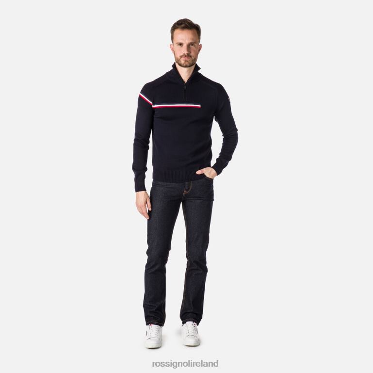 Rossignol Tops Men Major Half-Zip Sweater Darknavy 62R6R373