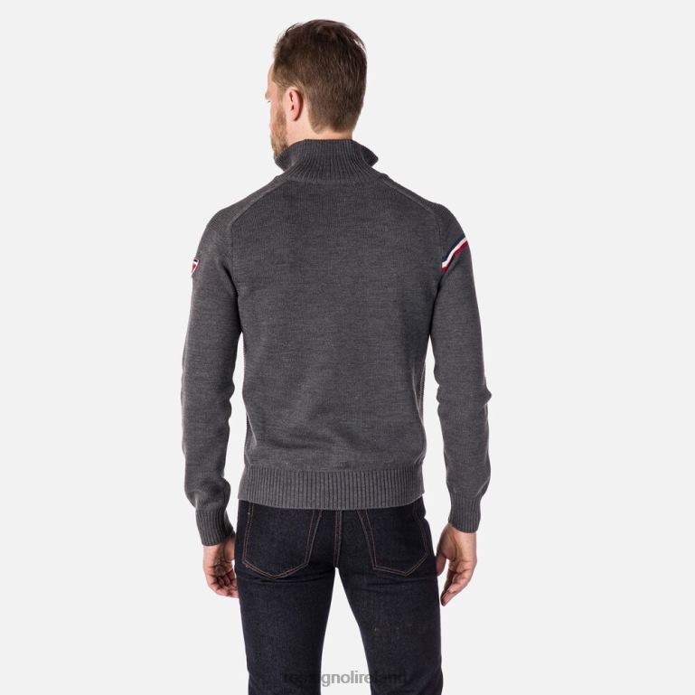 Rossignol Tops Men Major Half-Zip Sweater Heathergrey 62R6R352