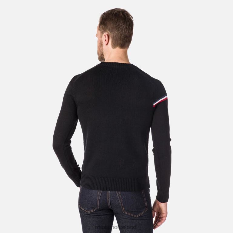 Rossignol Tops Men Odysseus Round-Neck Sweater Black 62R6R332