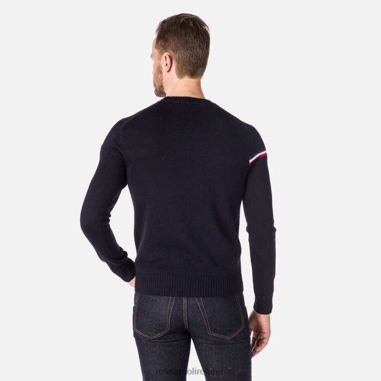 Rossignol Tops Men Odysseus Round-Neck Sweater Darknavy 62R6R369