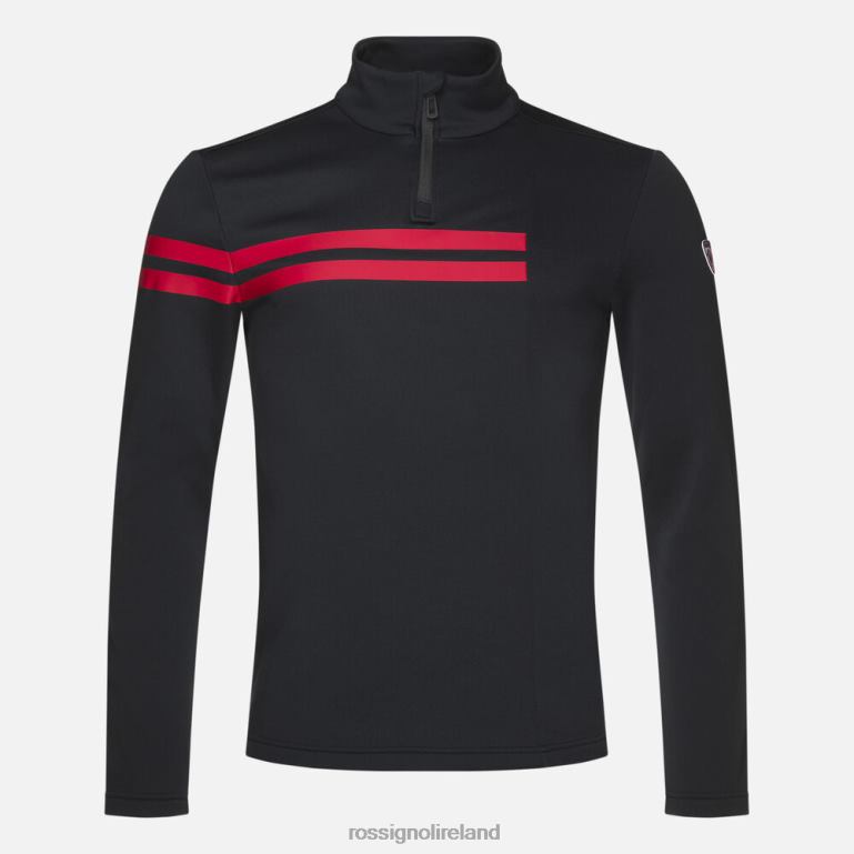 Rossignol Tops Men Resort Half-Zip Top Black 62R6R607
