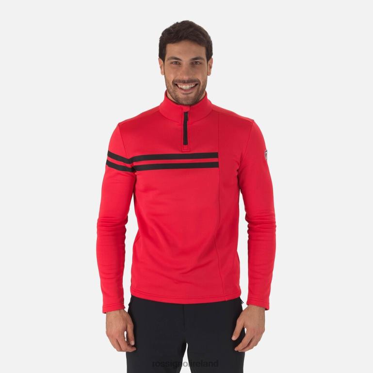 Rossignol Tops Men Resort Half-Zip Top Sportsred 62R6R579