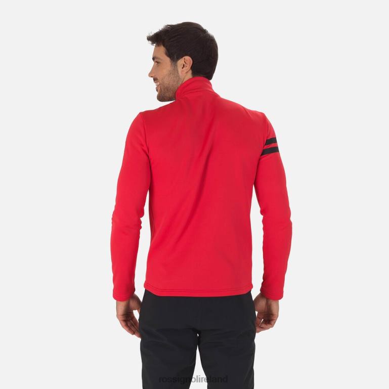 Rossignol Tops Men Resort Half-Zip Top Sportsred 62R6R579