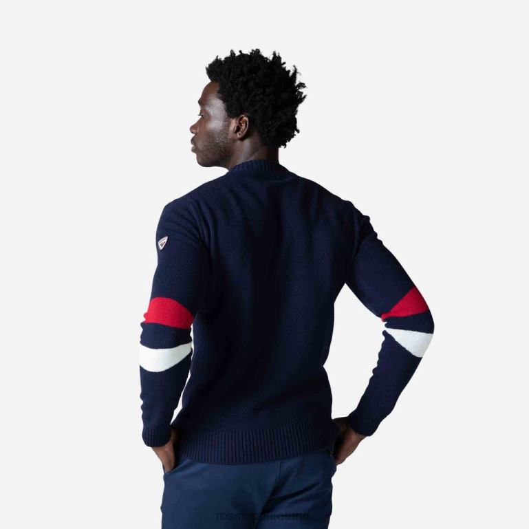 Rossignol Tops Men Signature Knit Sweater Darknavy 62R6R445