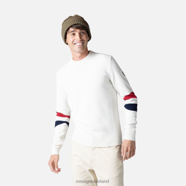 Rossignol Tops Men Signature Knit Sweater White 62R6R441