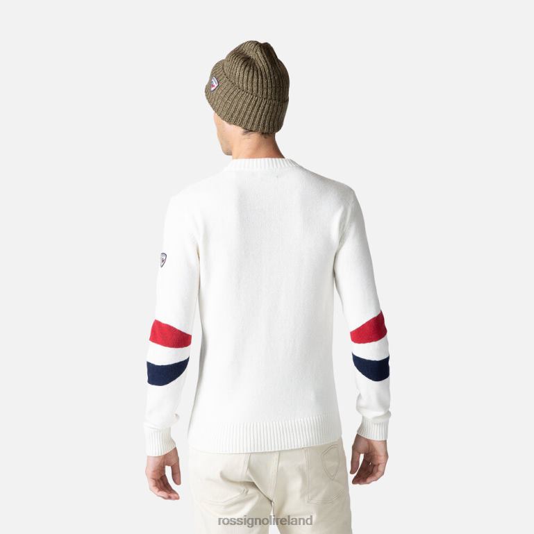 Rossignol Tops Men Signature Knit Sweater White 62R6R441
