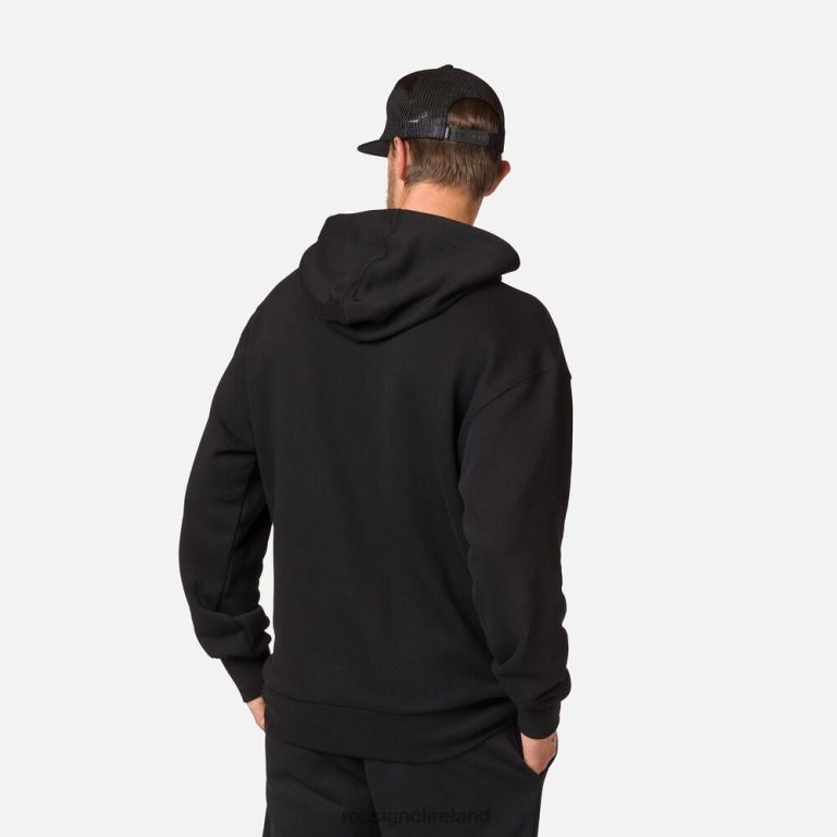 Rossignol Tops Men Hooded Sweatshirt Black 62R6R477