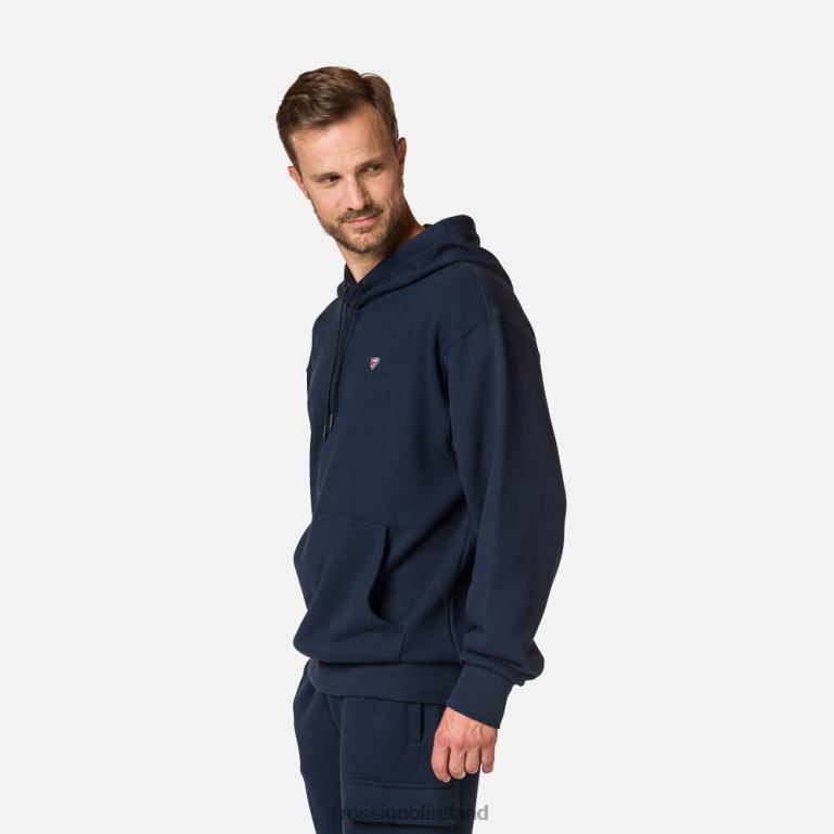 Rossignol Tops Men Hooded Sweatshirt Dark Navy 62R6R74