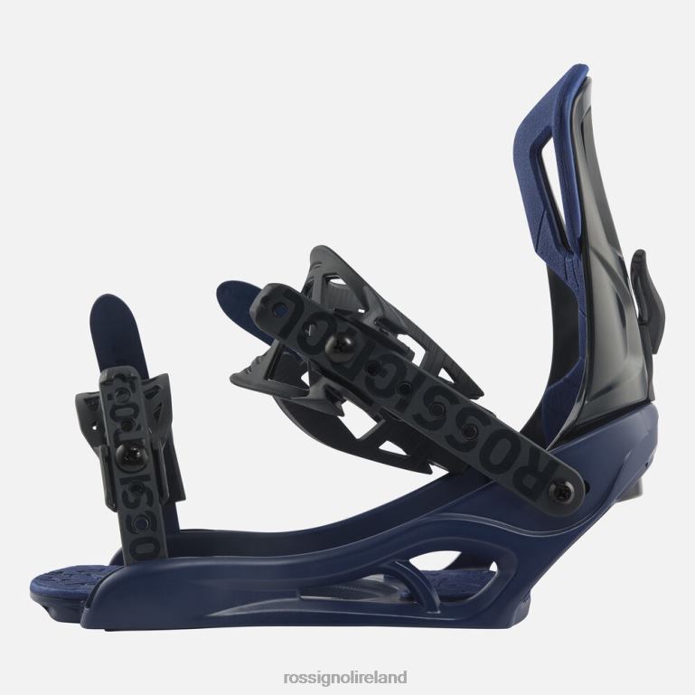 Rossignol Sports Unisex Battle Snowboard Binding Black/Blue 62R6R200