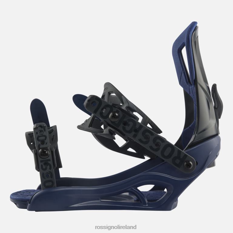 Rossignol Sports Unisex Battle Snowboard Binding Black/Blue 62R6R488