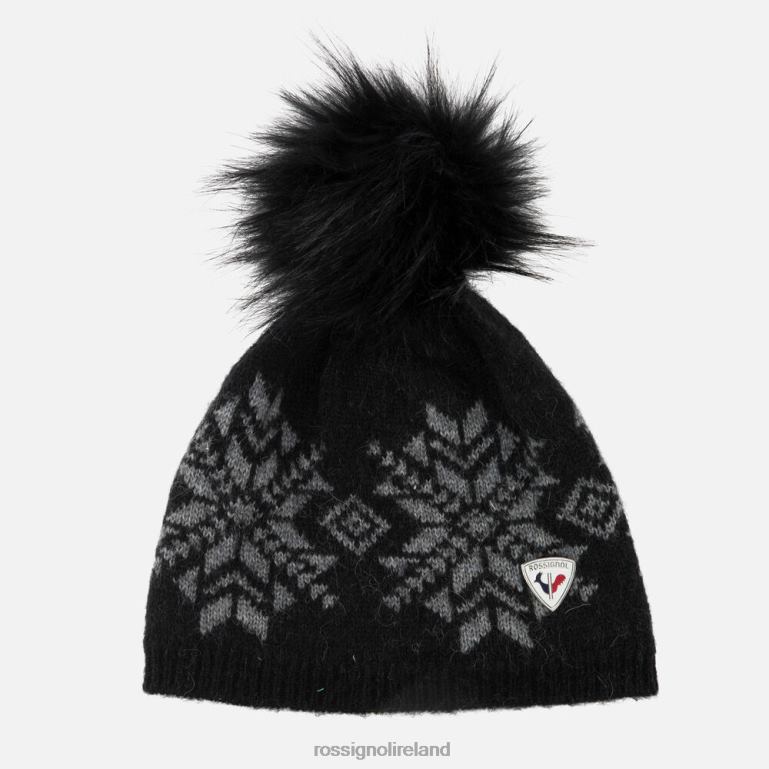 Rossignol Accessories Women Snowflake Beanie Black 62R6R720