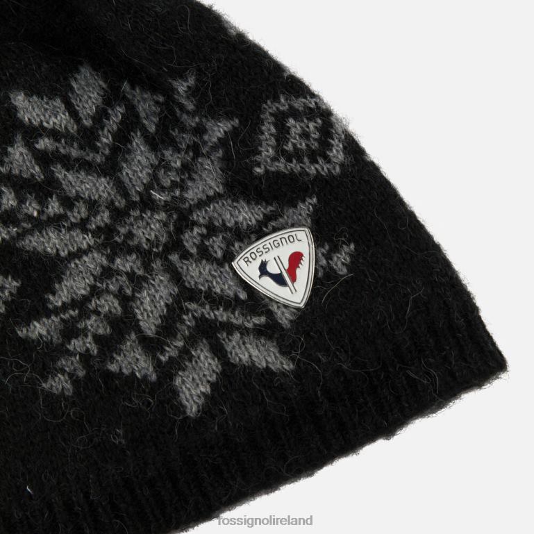 Rossignol Accessories Women Snowflake Beanie Black 62R6R720