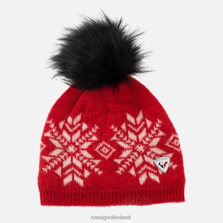 Rossignol Accessories Women Snowflake Beanie Sportsred 62R6R1027