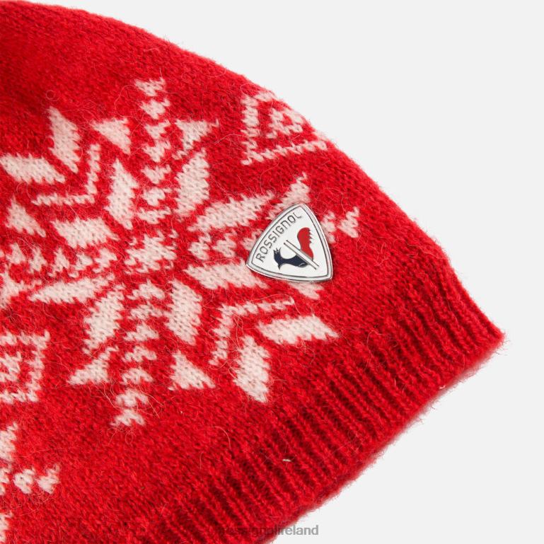 Rossignol Accessories Women Snowflake Beanie Sportsred 62R6R1027