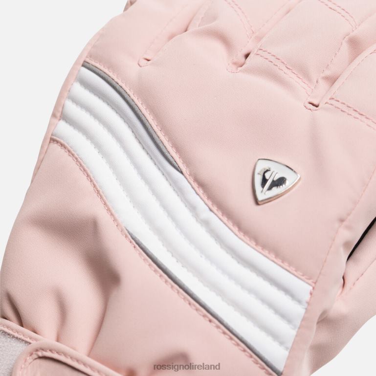 Rossignol Accessories Women Saphir Waterproof Gloves Powderpink 62R6R1126