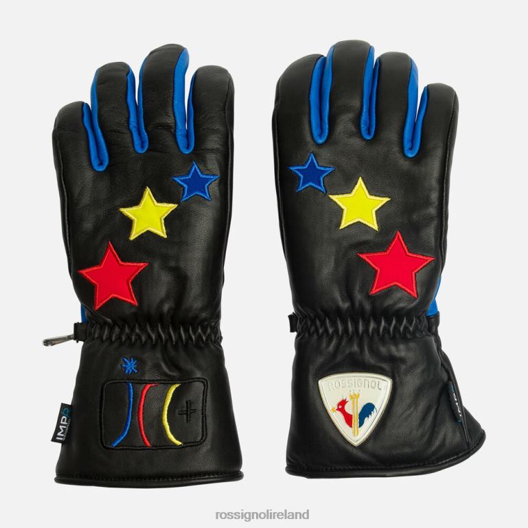 Rossignol Accessories Women Steeny Leather Waterproof Gloves Black 62R6R754